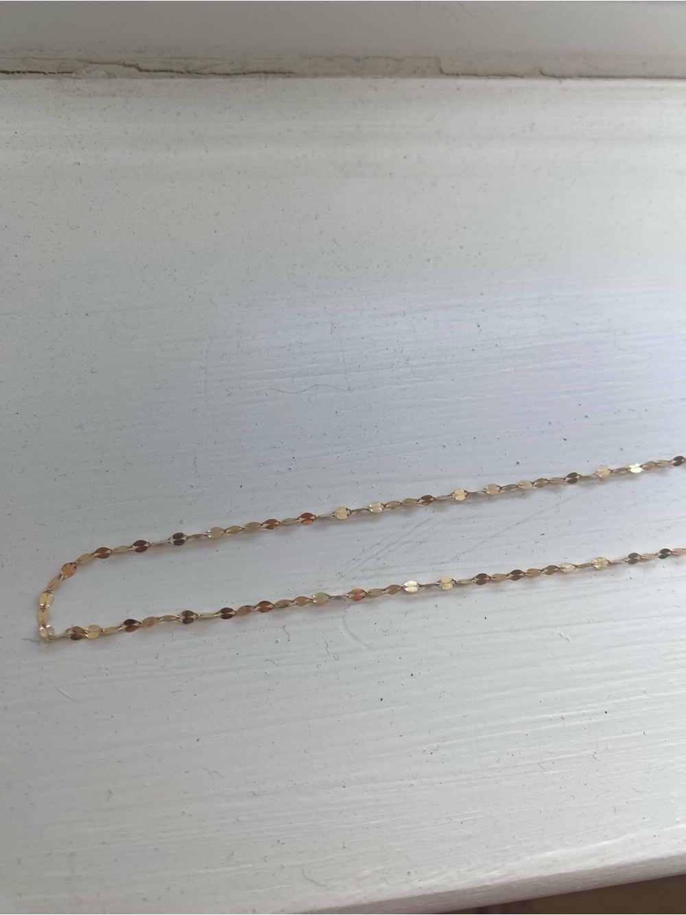 Linjer Shimmer Chain Necklace 14k gold - Picture 4 of 8